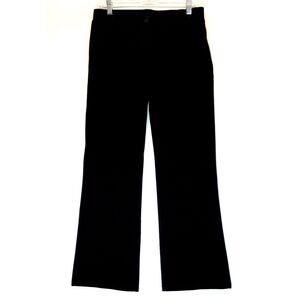 Betabrand Womens Pants Size PM Medium Petite Black Dress Yoga Bootcut Stretch